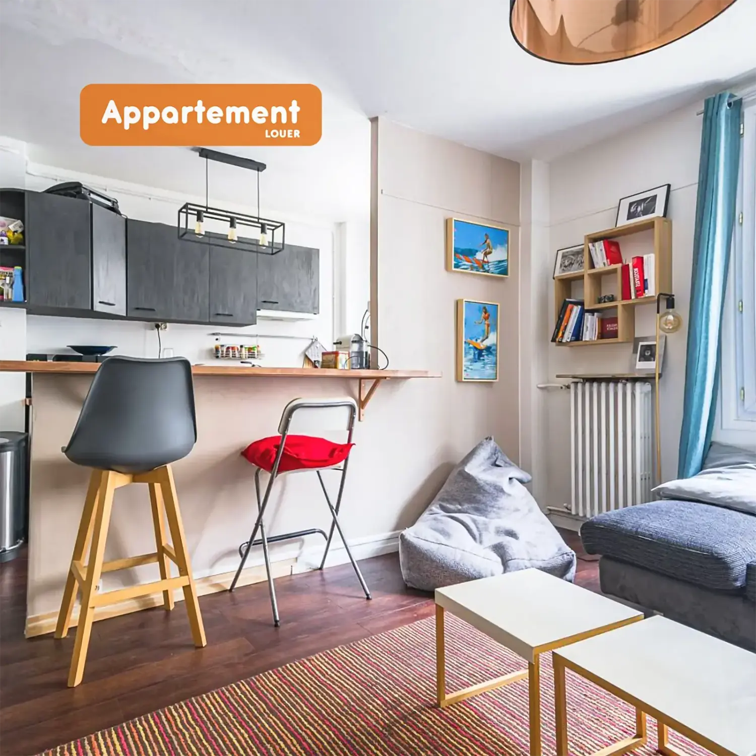 Appartement à louer 2 pièces Paris 14