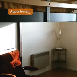 Appartement 1 pièce 29 m2 Paris 13 à louer