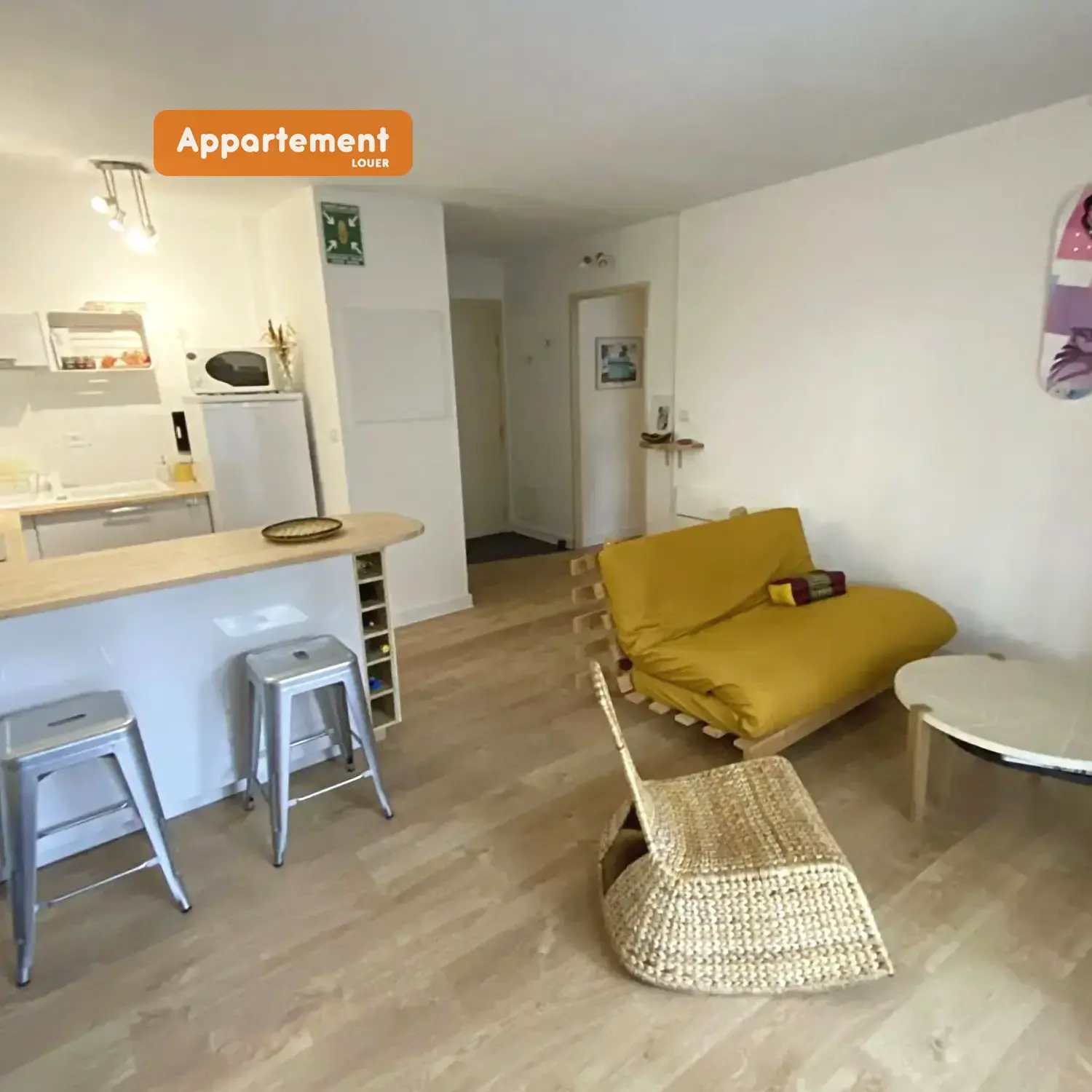 Appartement à louer 2 pièces 42